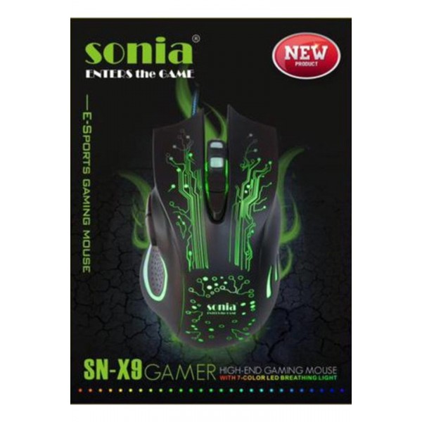 Sonia SN-X9 Gaming Mouse 2400 DPİ