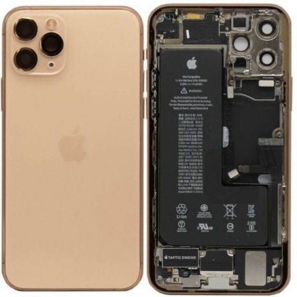 Apple iPhone 11 Pro Max Orijinal Kasa Dolu Bataryalı Çıkma Gold