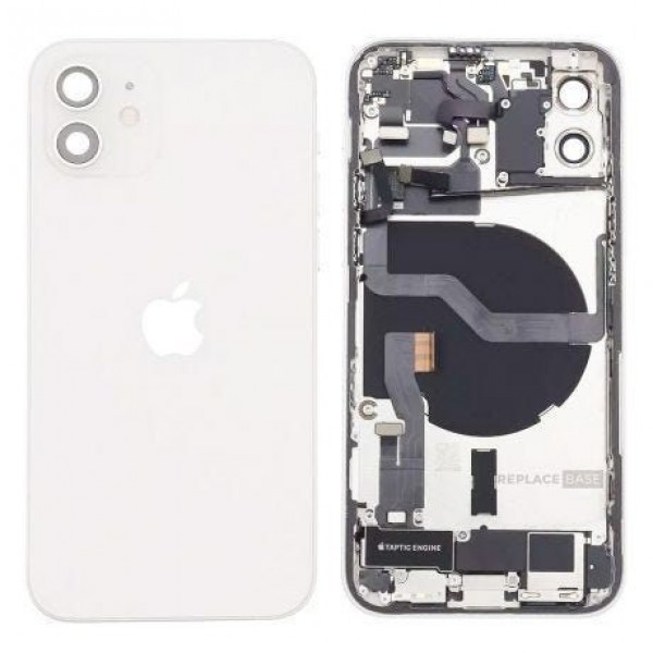 Apple iPhone 12 Orijinal Kasa Dolu Çıkma Beyaz