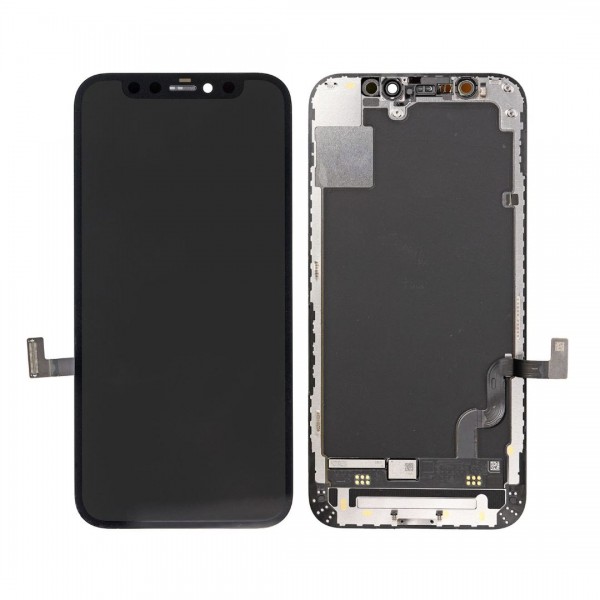 Apple iPhone 12 mini LCD Ekran Dokunmatik Panel Servis Orjinali Siyah