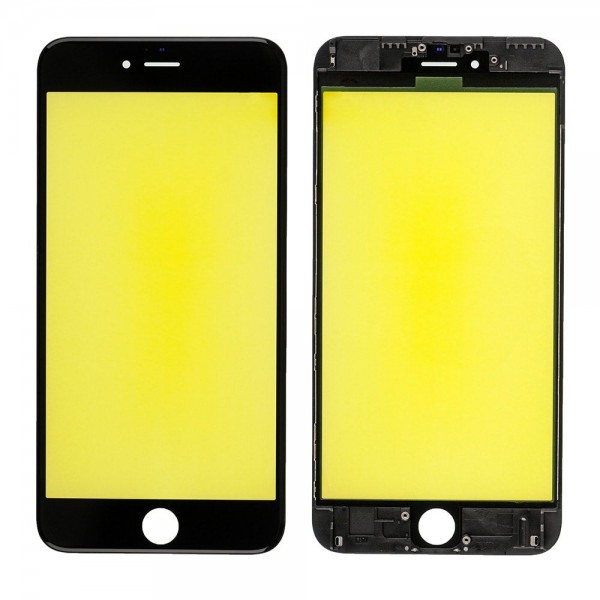 Apple iPhone 6S Plus Ocalı Çıtalı Cam Siyah
