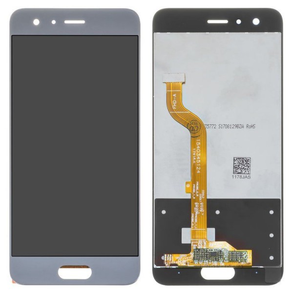 Huawei Honor 9 LCD Ekran Dokunmatik Panel OEM Gümüş Gri