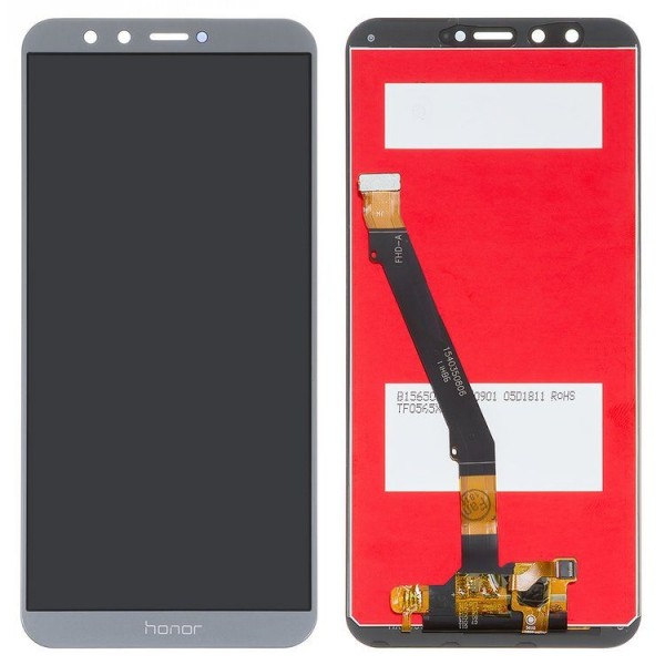 Huawei Honor 9 Lite LCD Ekran Dokunmatik Panel OEM Gümüş Gri