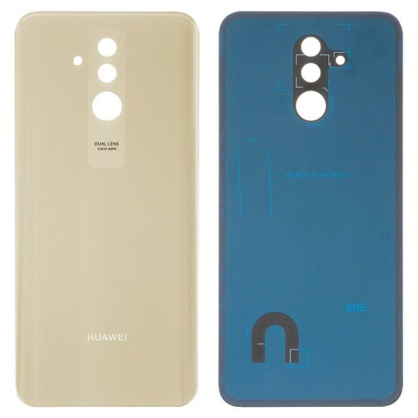 Huawei Mate 20 Lite SNE-LX1 Arka Kapak Batarya Kapağı Gold