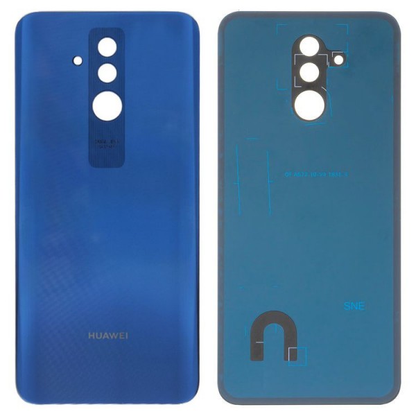 Huawei Mate 20 Lite SNE-LX1 Arka Kapak Batarya Kapağı Mavi