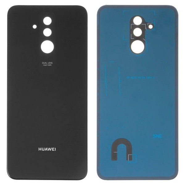 Huawei Mate 20 Lite SNE-LX1 Arka Kapak Batarya Kapağı Siyah
