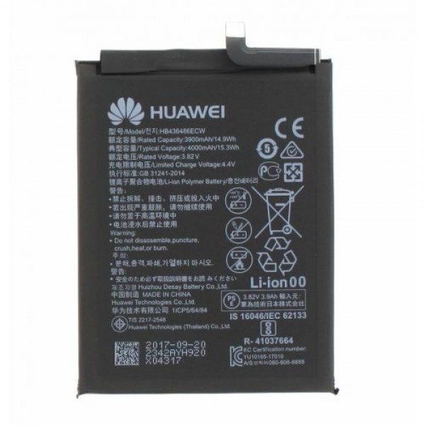 Huawei P20 Pro Batarya HB436486ECW 4000 mAh OEM
