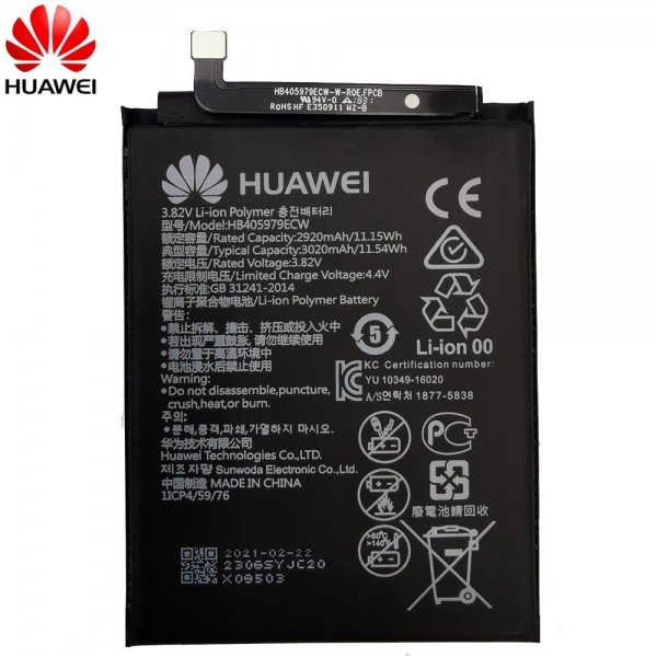 Huawei Y5 Prime 2018 Batarya 3020 mAh OEM