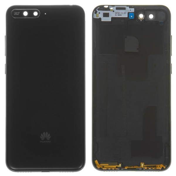 Huawei Y6 2018 Kasa Arka Kapak Siyah