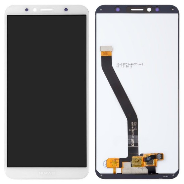Huawei Y6 2018 LCD Ekran Dokunmatik Panel OEM Beyaz