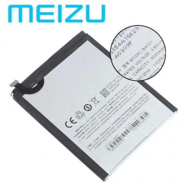 Meizu M6 Note BA721 Batarya 3920 mAh OEM