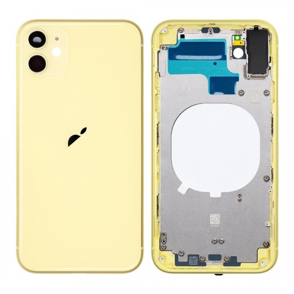 Apple iPhone 11 Kasa Kapak Boş Versiyon Sarı