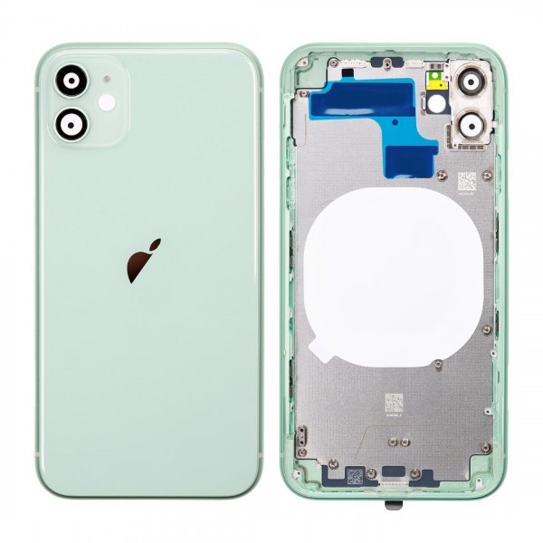 Apple iPhone 11 Kasa Kapak Boş Versiyon Su Yeşili