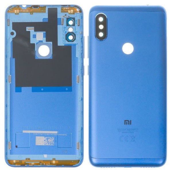 Redmi Note 6 Pro Kasa Arka Kapak Mavi