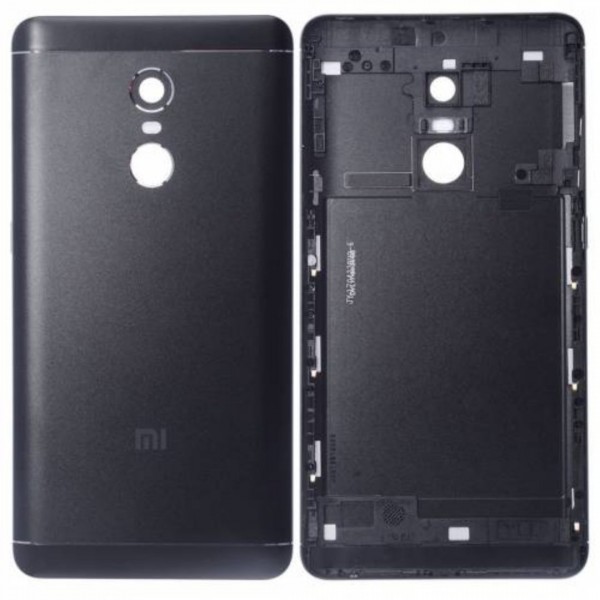 Xiaomi Redmi Note 4 Kasa Arka Kapak Çıtasız Siyah