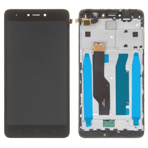 Xiaomi Redmi Note 4X LCD Ekran Dokunmatik Panel Çıtalı Servis Siyah