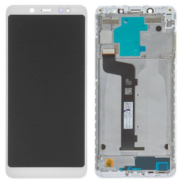 Xiaomi Redmi Note 5 LCD Ekran Dokunmatik Panel Çıtalı Servis Beyaz