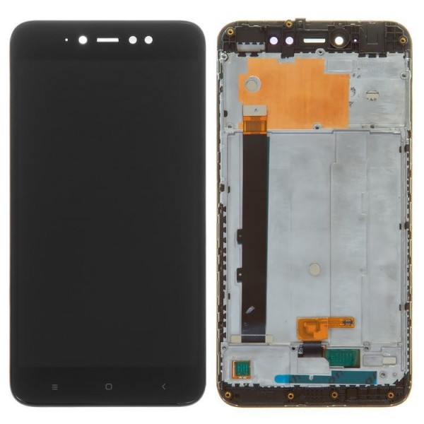 Xiaomi Redmi Note 5A Prime LCD Ekran Dokunmatik Panel Çıtalı Servis Siyah