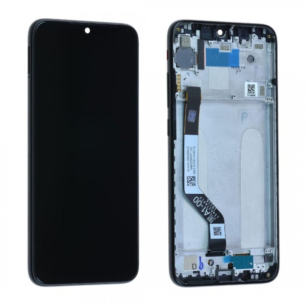 Xiaomi Redmi Note 7 LCD Ekran Dokunmatik Panel Çıtalı Servis Siyah