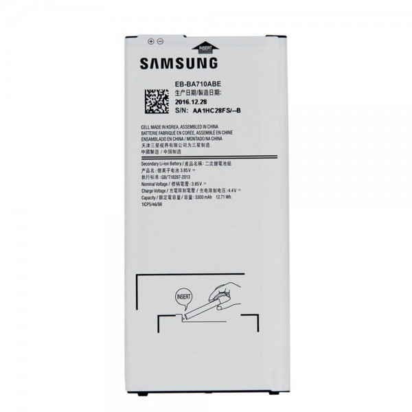 Samsung Galaxy A7 2016 A710 Servis Orijinali Batarya EB-BA710ABE