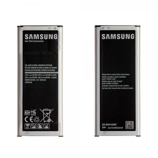 Samsung Galaxy Note 4 Servis Orijinali Batarya EB-BN910BBE