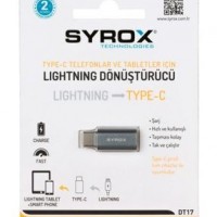Syrox Lightning To Type-c Dönüştürücü DT17