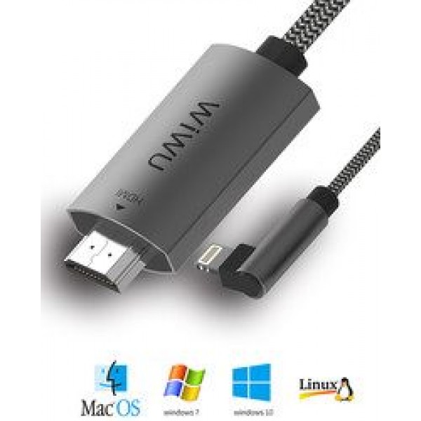 Wiwu X7 iPhone Phone To TV HDMI Kablo