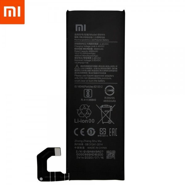 Xiaomi Mi 10 Batarya BM4N 4780mAh OEM
