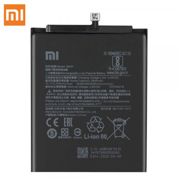 Xiaomi Mi A3 Batarya BM4F 3940mAh OEM