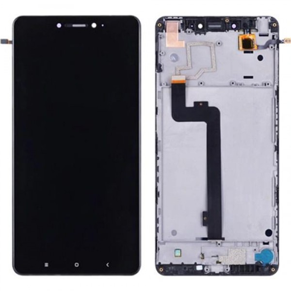 Xiaomi Mi Max LCD Ekran Dokunmatik Panel Servis Çıtalı Siyah