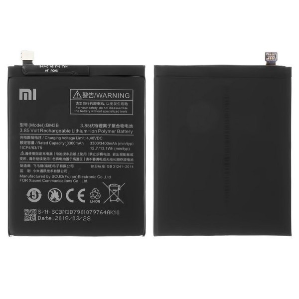 Xiaomi Mi Mix 2 Batarya BM3B 3400mAh OEM
