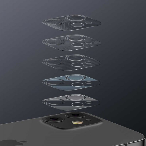 Apple iPhone 12 Mini Benks Soft Kamera Lens Koruyucu Cam