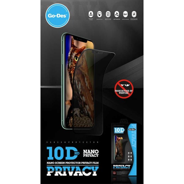 Apple iPhone 12 Pro Go Des Privacy Ekran Koruyucu