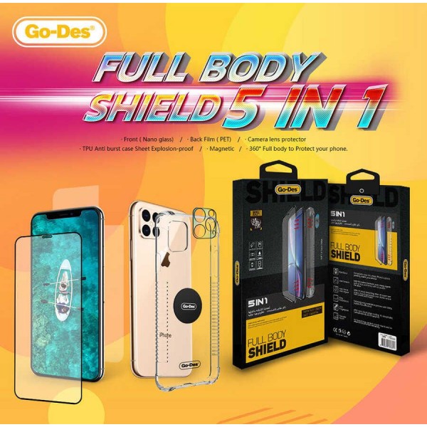Galaxy Note 20 Ultra Go Des 5 in 1 Full Body Shield Ekran Koruyucu