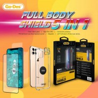 Galaxy S8 Plus Go Des 5 in 1 Full Body Shield Ekran Koruyucu