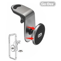 Go Des GD-HD676 L-Shaped Magnetic Car Holder Araç Telefon Tutucu