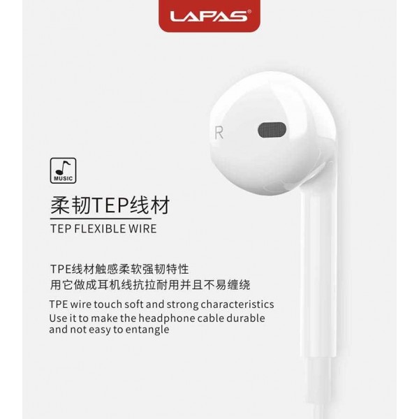 Lapas I6S 3.5mm Stereo Kulaklık