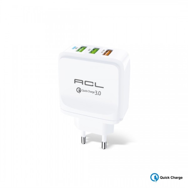 ACL AC-78 StoutPower™ Quick Charge 3.0 Duvar Şarj Aleti