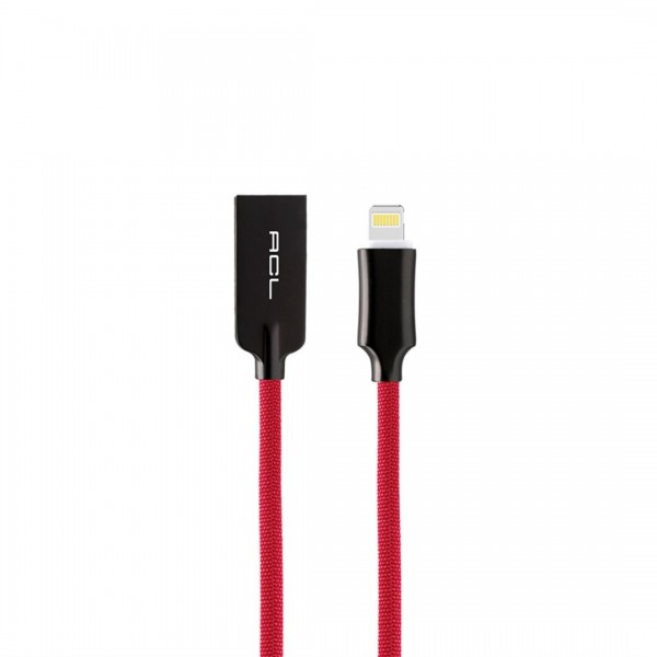 ACL ACK-35 PrimeCord™ Lightning USB Şarj Kablosu Kırmızı