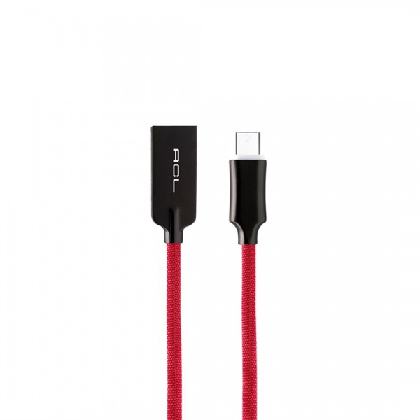 ACL ACK-36 PrimeCord™ Micro USB Şarj Kablosu Kırmızı
