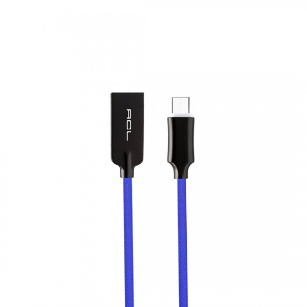 ACL ACK-36 PrimeCord™ Micro USB Şarj Kablosu Mavi