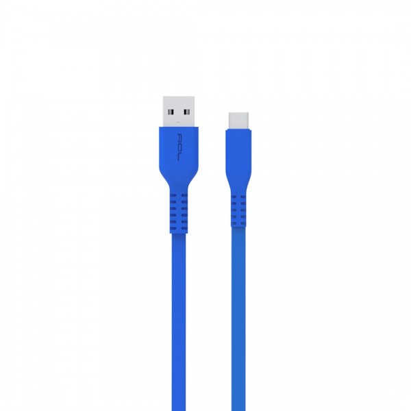 ACL ACK-46 MELLOWS Serie™ Type-C USB Şarj Kablosu Mavi