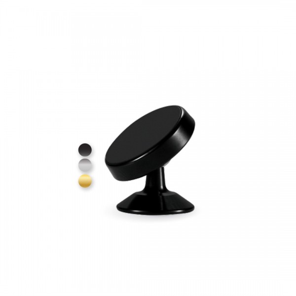 ACL T-12 Premium Air-Magnetic™ Araç İçi Metal Mıknatıslı Telefon Tutucu Siyah