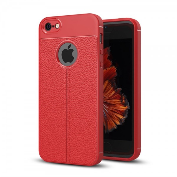 Apple iPhone 6 - 6S Focus Derili Silikon Kılıf Kırmızı