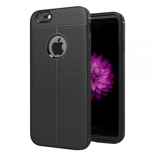 Apple iPhone 7 Focus Derili Silikon Kılıf Siyah