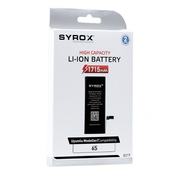 SYROX IPH - 6S / Batarya B217