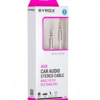 Syrox 1 Metre AUX Kablo C20