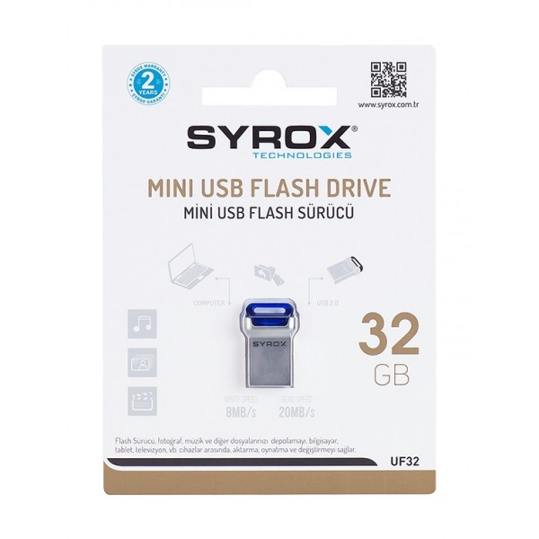 Syrox 32 GB Mini Fit USB Bellek UF32