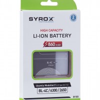 Syrox BL- 4C / 6300 / 2650 / 5100 / 6260 Batarya