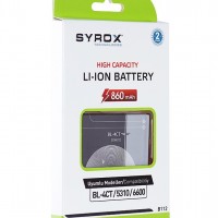 Syrox BL- 4CT / 5310 / 6600 / 7210 / X3 Batarya